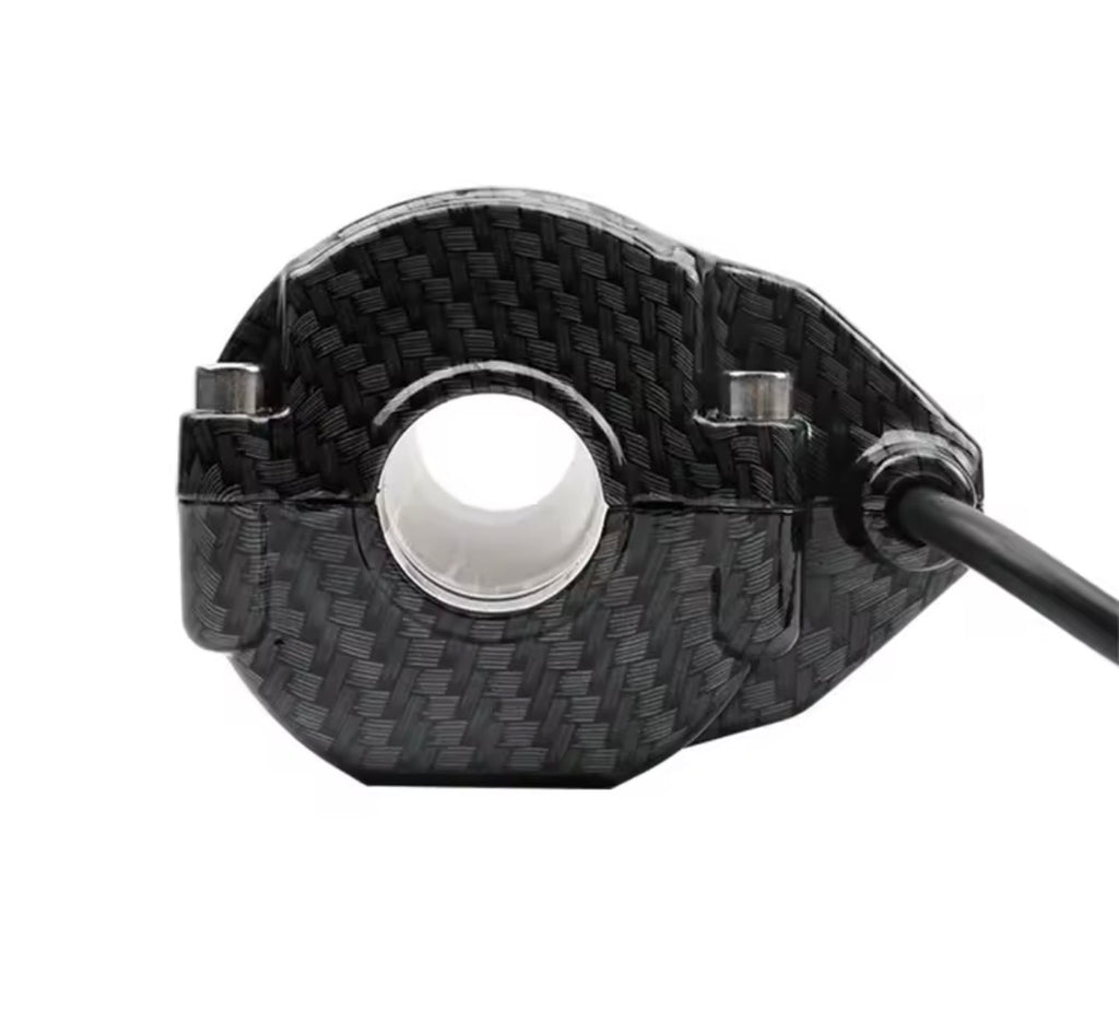 surron throttle black/carbon fiber