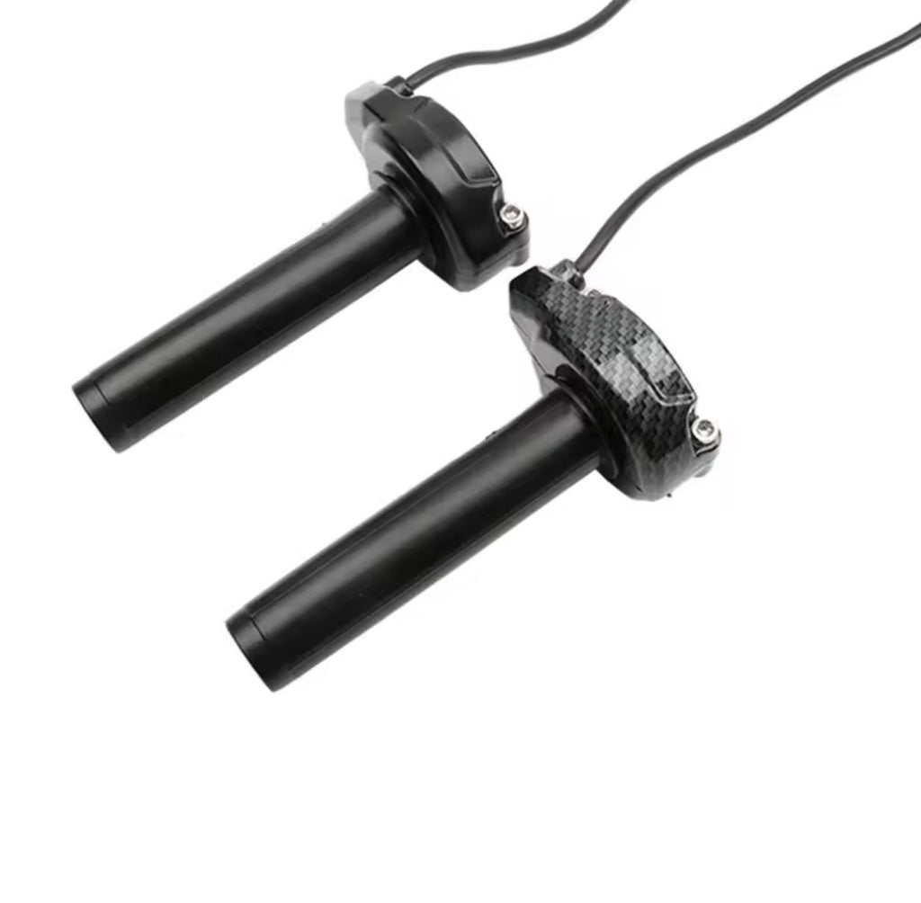 surron throttle black/carbon fiber